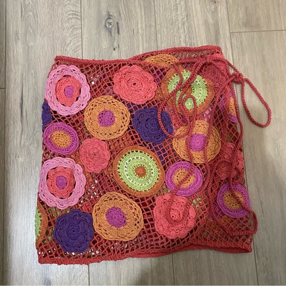 Zara Pareo Mini Skirt M - Picture 5 of 7